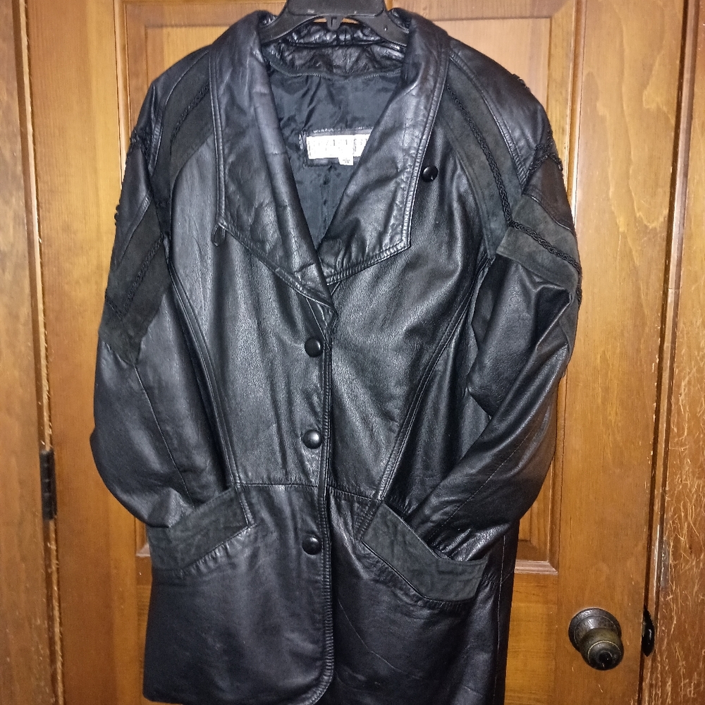Genuine leather jacket